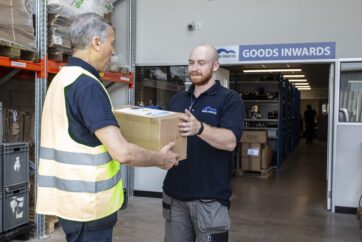 Delivery of units for repair to Maxey Moverley