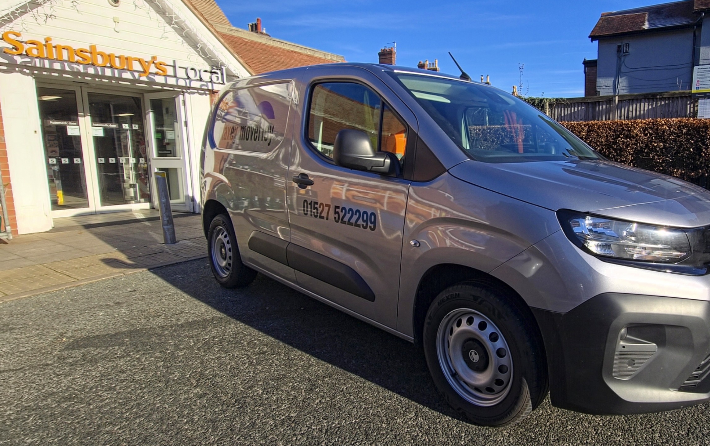 MM Van by a Sainsburys Local